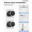  Thermostatic Dual Showerheads System, Ceiling Mount 12" High-Pressure Rainfall Shower Faucet with Handheld Spray-92522938
