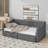 Twin XL  to King Size Upholstered Daybed With Drawers-666152392