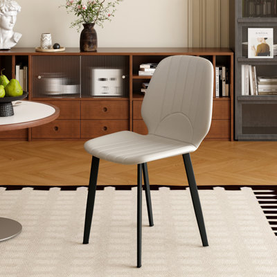 Modern Dining Chair , Metal Leg Dining Chair