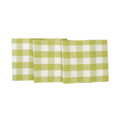 Loa Plaid Cotton Table Runner