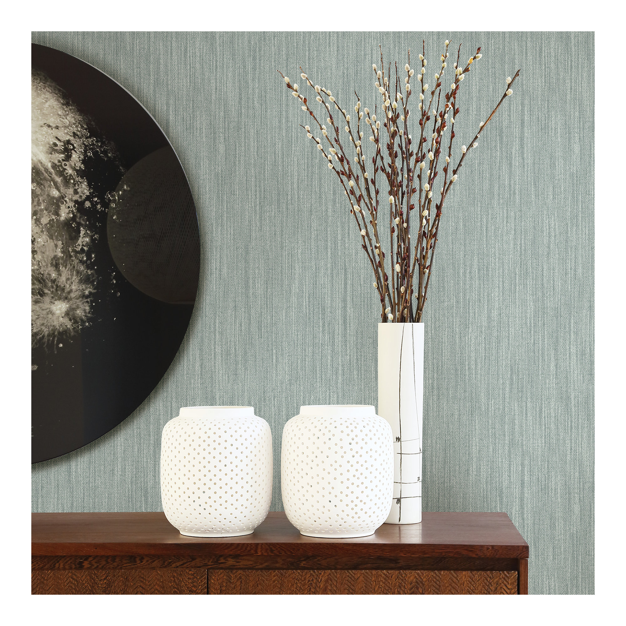 Kimpel Wallpaper, Slate