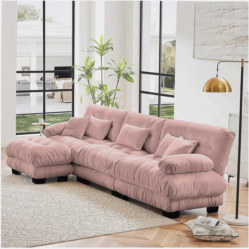 Canapé modulaire Luxury Luxury, Rose