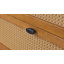 Grand lit plateforme tapissier Alvonia
