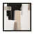 Espresso Floater Framed