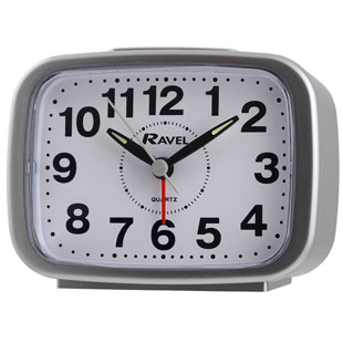 Analogue Quartz Movement / Crystal Alarm Tabletop Clock