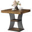 Metal Base Dining Table