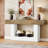 63" Console Table for Entryway, Narrow Sofa Table Behind Couch for Living Room, Hallway-1889281885