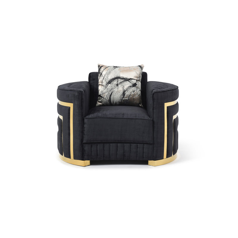 Chaise Soledad G00523A-C, noir