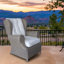 Fauteuil pivotant en polyester 31,8 po Palmyra