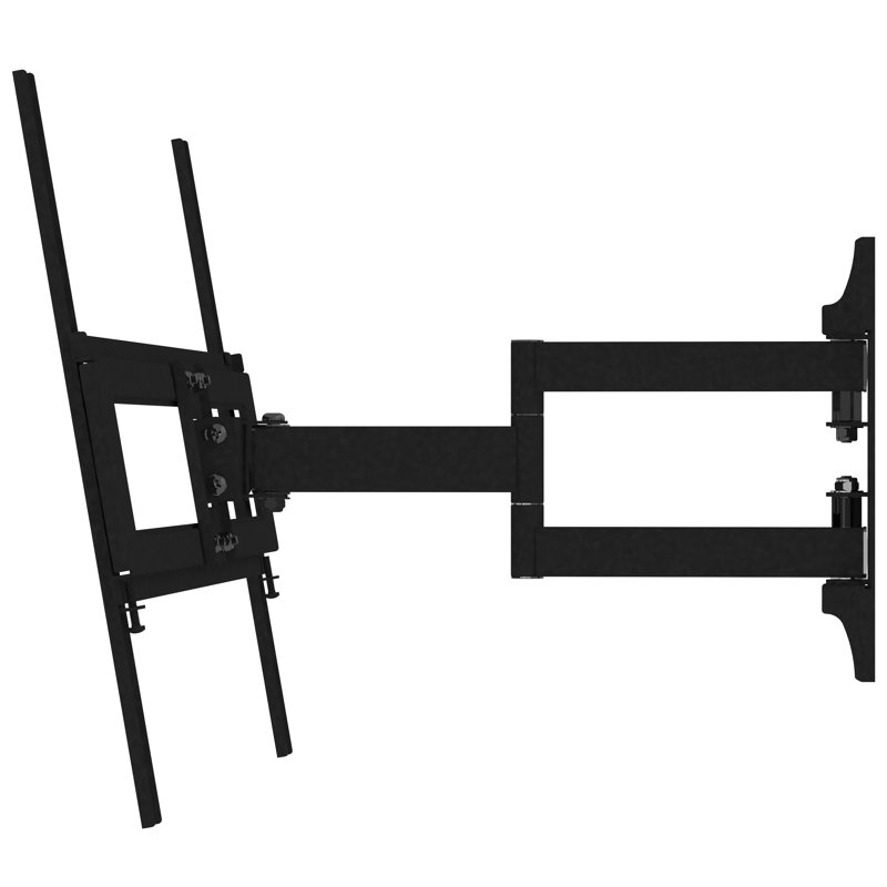 Black Full-Motion Wall Mount Kit for 37"-80" TVs