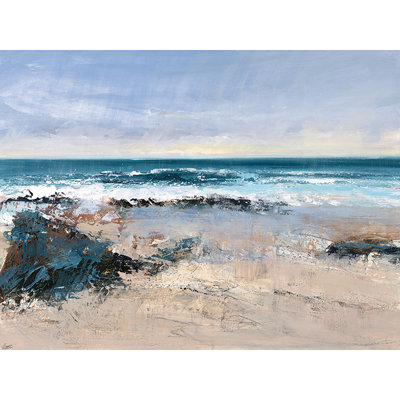 Watching The Waves - No Frame Print