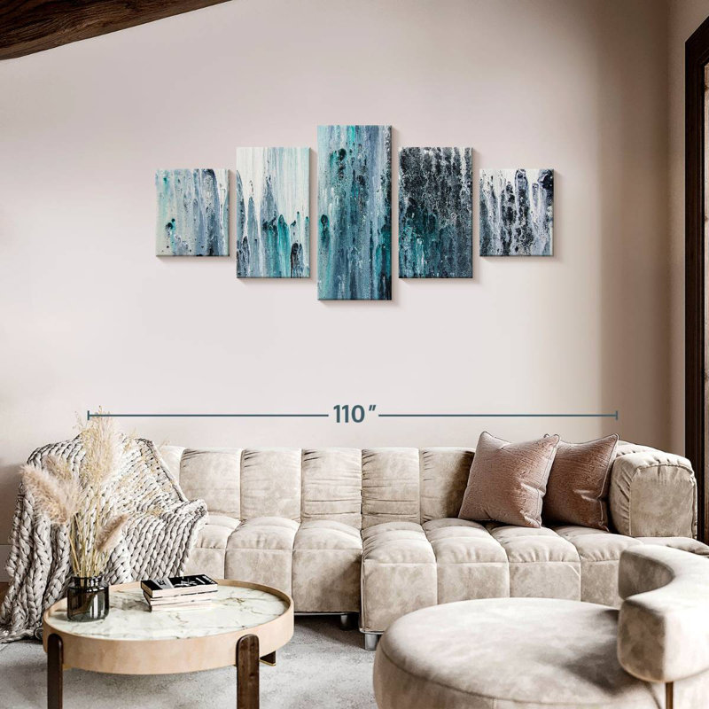 Glazer, 36" H x 80" W