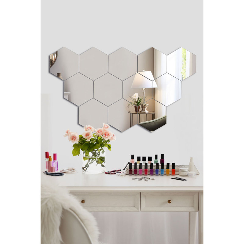 12 pièces Hexagon Honeycomb, 22 po x 22 po