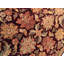 Tapis de couloir unique de style nouvel âge en laine noué à la main marron / vert 2 pi 5 po x 18 pi Agra