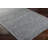 Rectangle Buster Polyester/Wool Area Rug in Charcoal-695411248