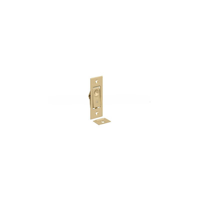 Deltana PDB42U4 Pocket Door Bolts; Jamb Bolt; Satin Brass Finish