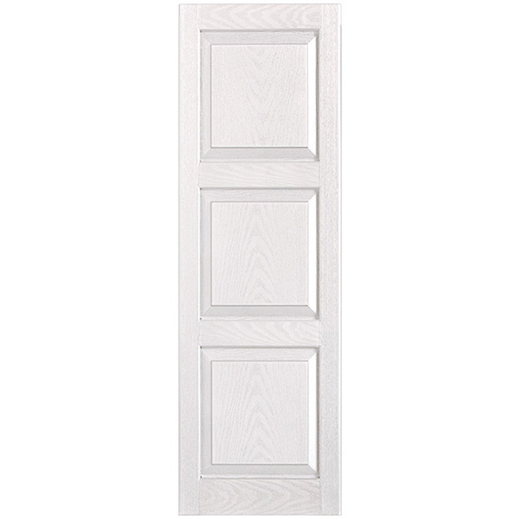Paire de volets sur mesure en vinyle