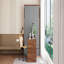 Lit escamotable double avec bureau pliable - Lit mural peu encombrant - Noyer et gris, combinant esthétique moderne et fonctionnalité pratique pour la vie urbaine.-1444920378