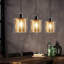 Allias 3‑Light Kitchen Island Pendant