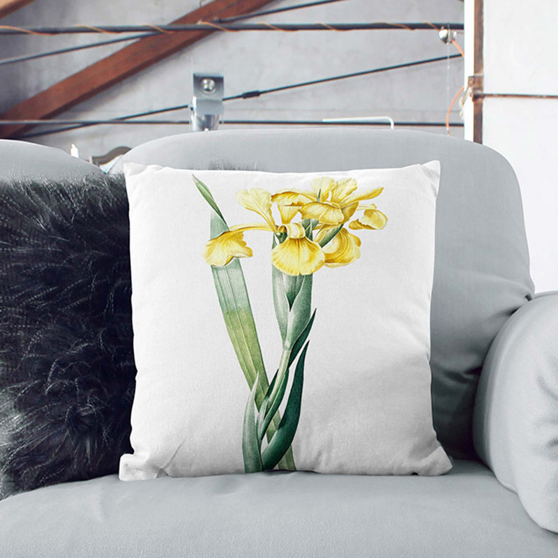 Square Throw Cushion, 40cm H x 40cm W x 15cm D