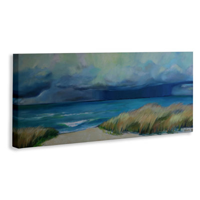 Stormy Seascape Sky Canvas, design by Violeta Vollmer