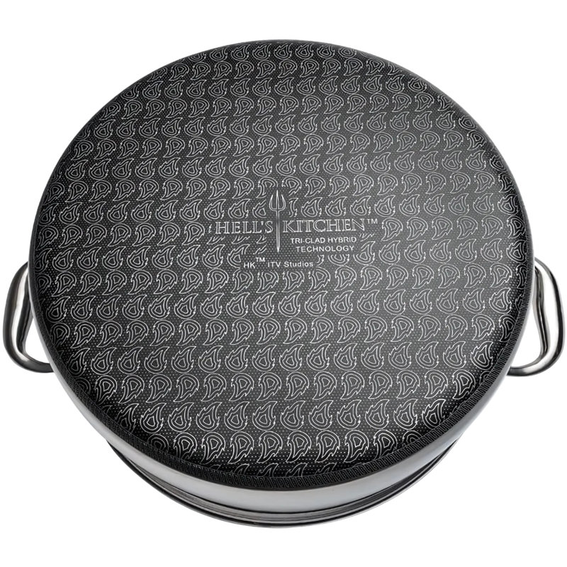 Hell's Kitchen Hybrid Pot and Lid, 7.5 quarts