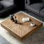 Table basse vintage en bois massif de style américain-992817881