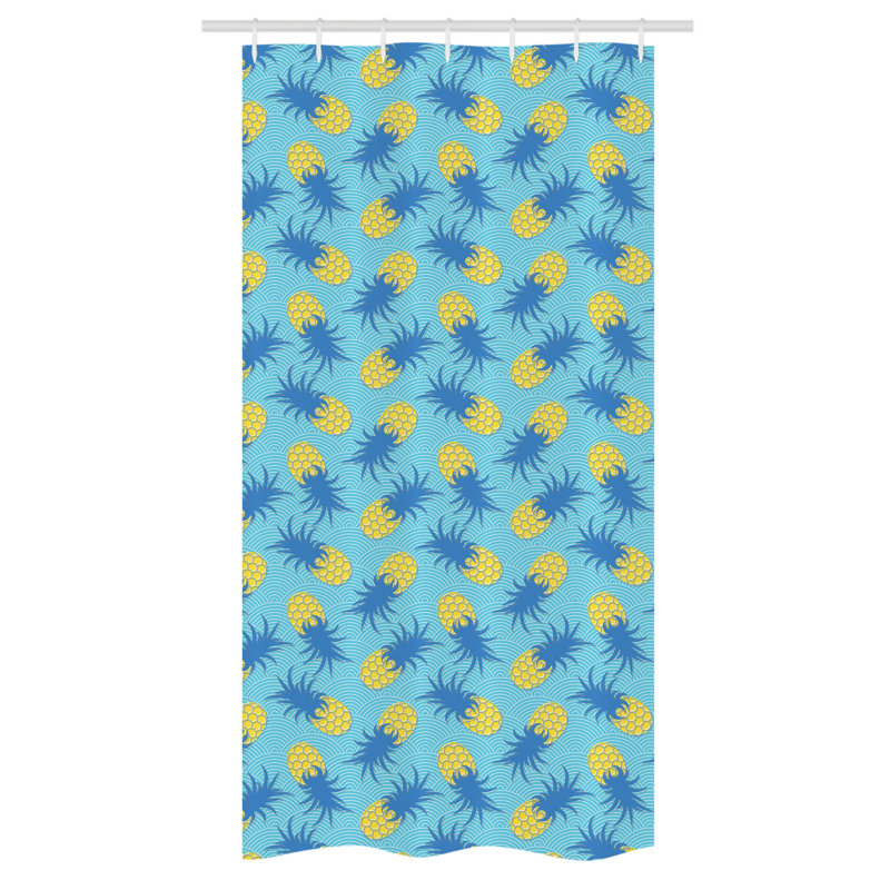 Soldado Shower Curtain with Hooks Included, 72" H x 36" W