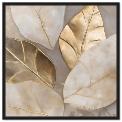 Golden Cascades Canvas Elegant Nature Art by Art Remedy