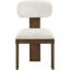 Chaise rembourrée en tissu texturé Lorello-75291333-69171183
