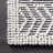 Hathorn Moroccan Trellis Handmade Tufted Black/White Wool Rug-646612954