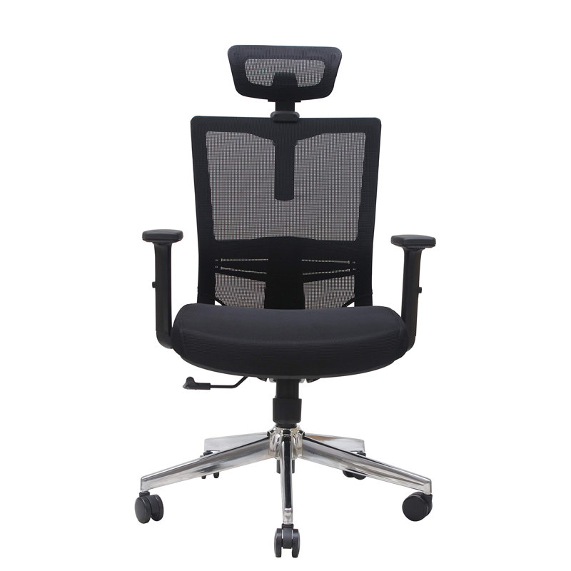 Ensemble de bureau de réception et de chaises en forme de L pour 2 personnes Ladesha