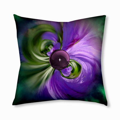 Abstract Reversible Throw Pillow