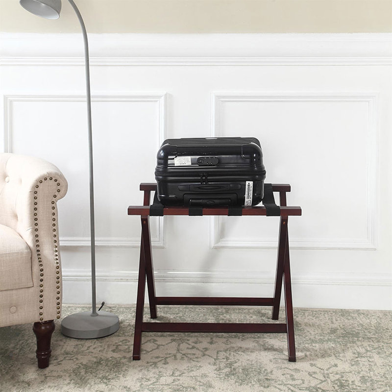 Porte-bagages pliable en bois