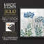 Agapanthe bleu brume - impression encadrée - réarmable-809966490-809966492