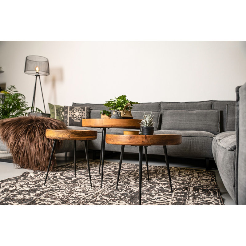 Muni Tray Top End Table, Natural