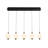 5-Light Dimmable LED Kitchen Island Pendant