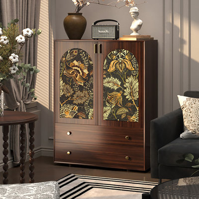 Armoire de décoration multifonctionnelle haut de gamme rétro moderne