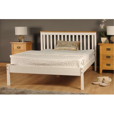 Jaclin Solid Wood Bed