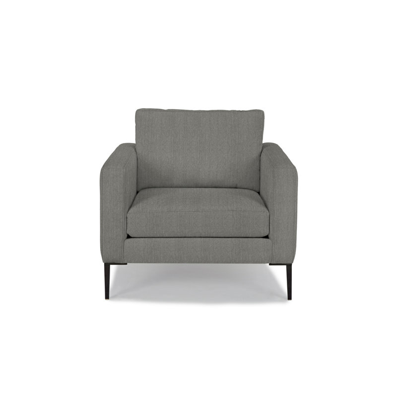 Fauteuil large de 36 po Odin, Mélange de polyester pierre