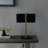 Quellenhof 50cm Bed Side Table Lamp Floor and Table Lamp Base Set with USB and Outlet-70656158