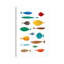 Poisson - imprimé-52990810-52990811-52990817