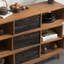 Armoire d'appoint en bois massif Simple Retro