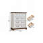 Commode 5 tiroirs avec rangement en bois