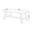 Bureau rectangulaire brun en bois massif-338492169