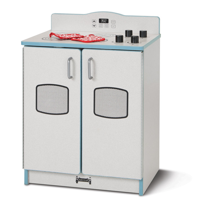 Rainbow Accents Culinary Creations Kitchen Stove, Gray/Coastal Blue