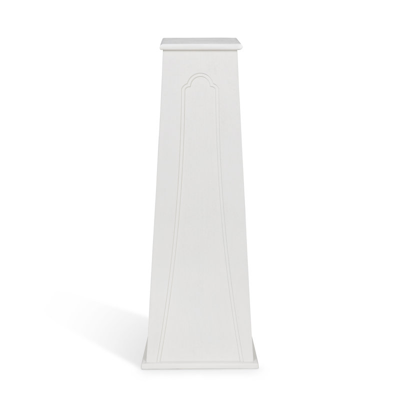 Island Manor Pedestal, Whitewash
