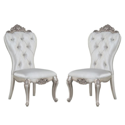 20'' H Tufted Upholstered Parsons Chair