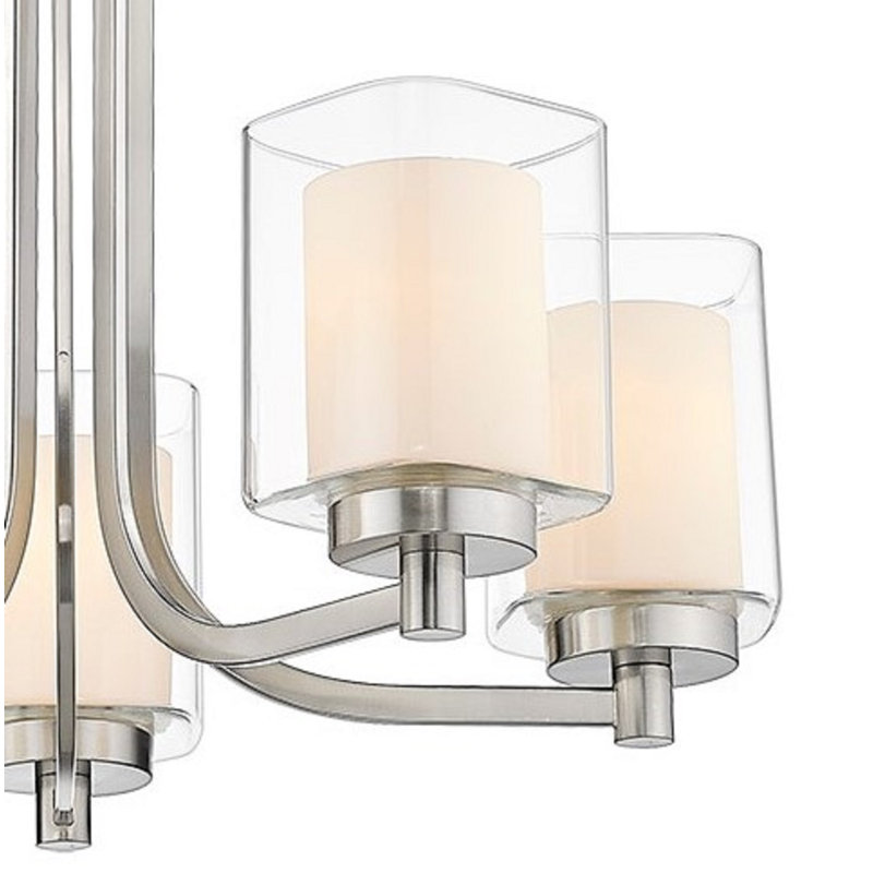 Lustre classique/traditionnel ombré 5 lumières Eudora