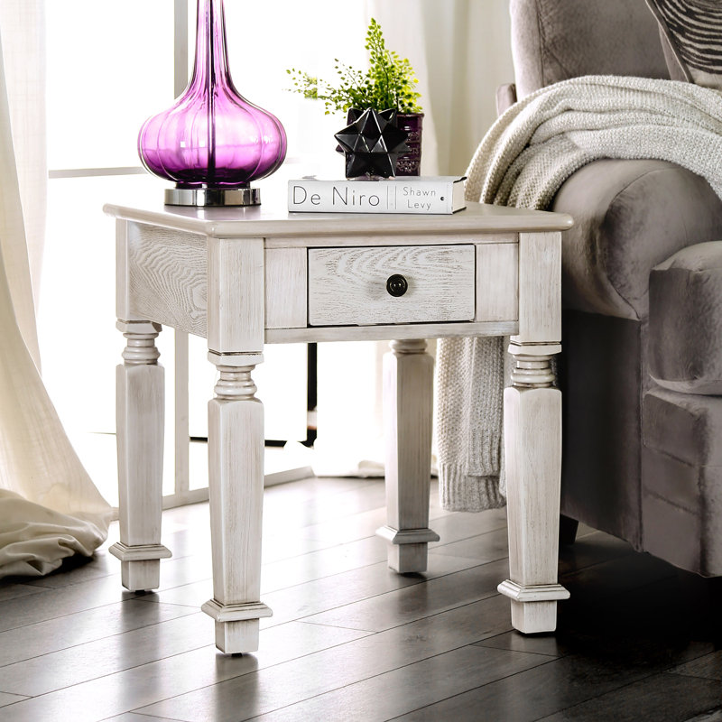 Dachy End Table with Storage